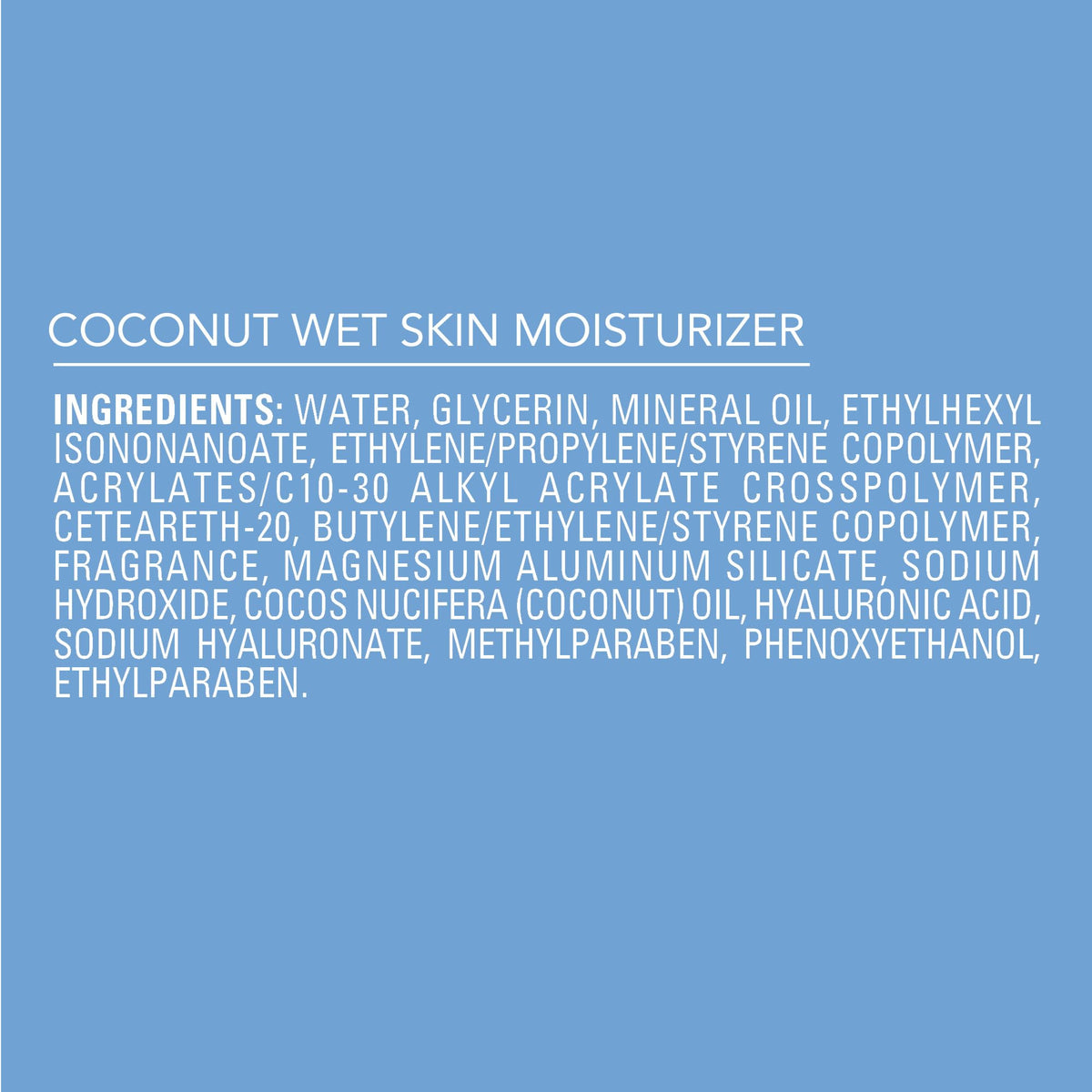 Coconut and lotion visual emphasizing Jergens nourishing coconut oil