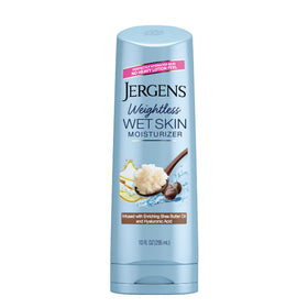 Jergens bottle front label showing product name and size for quick ID