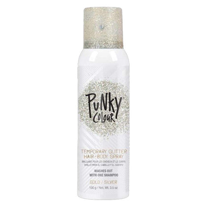 jerome russell can front view showing label and metallic glitter finish benefit