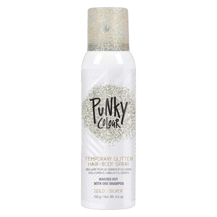 jerome russell can front view showing label and metallic glitter finish benefit