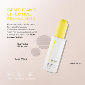 JESS BEAUTY application on hand demonstrating quick absorption and glow