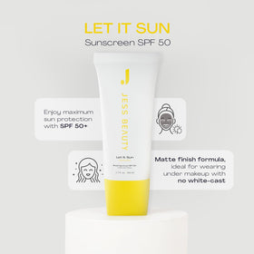 JESS BEAUTY tube dispensing gel texture for quick, non-greasy application