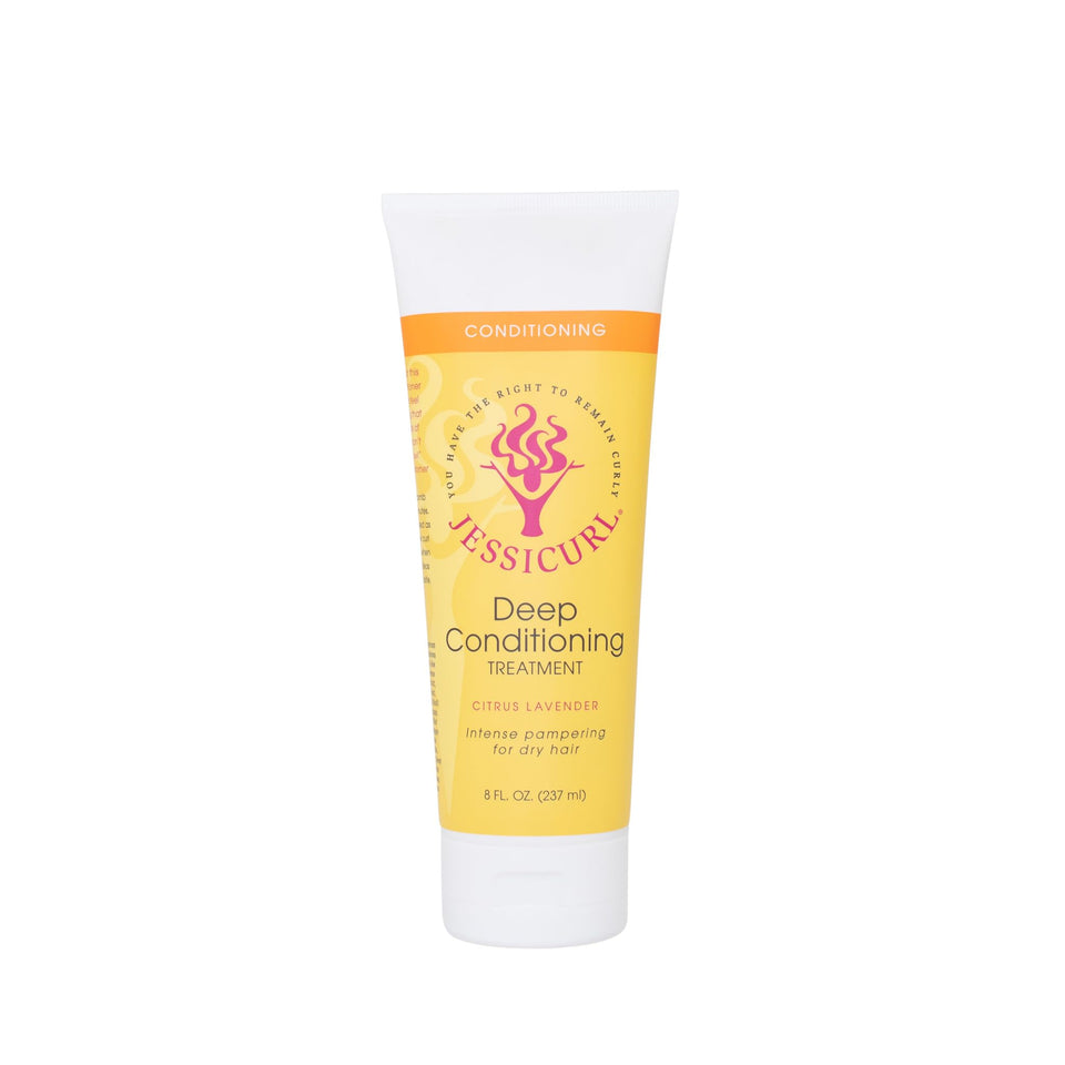 Jessicurl front packaging showing citrus lavender label and clear product identity