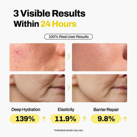 JEU'DEMEURE ingredient label close-up highlighting peptides and ceramide benefits