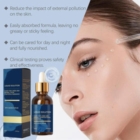 JeurLrok Olavita serum applied on hand demonstrating quick absorption benefit
