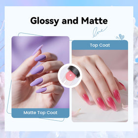 JEWHITENY brush applying poly gel to tip for controlled application and sculpting