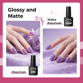 JEWHITENY base, top and matte bottles ensuring professional finish options