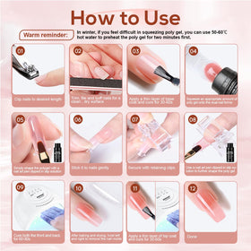 JEWHITENY removal and prep tools illustrating safe filing and buffing steps
