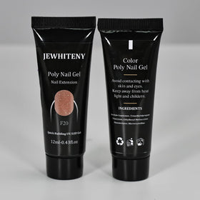 JEWHITENY nail size comparison on fingers showing fit options