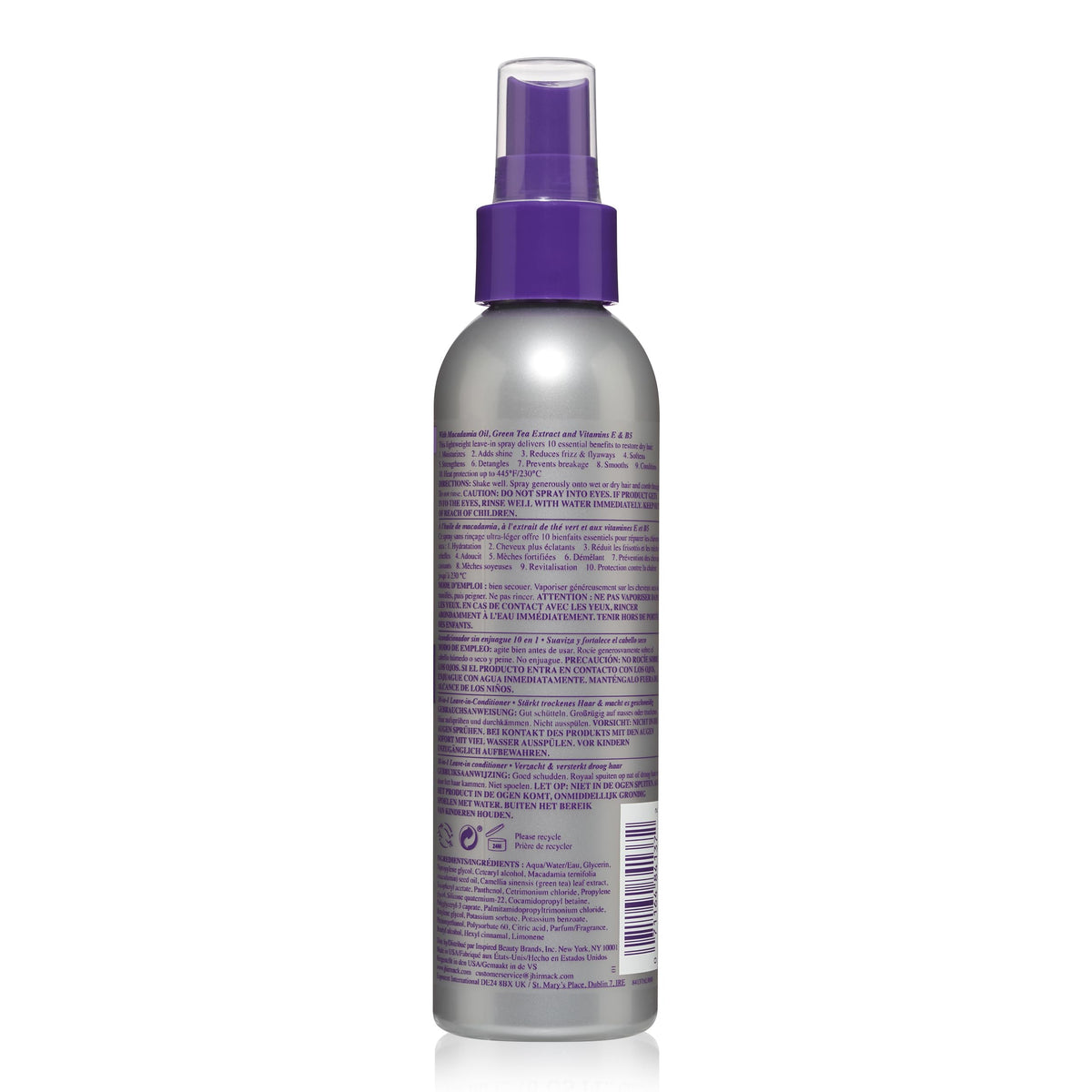 jhirmack being applied to wet hair for detangling and smoothing benefits