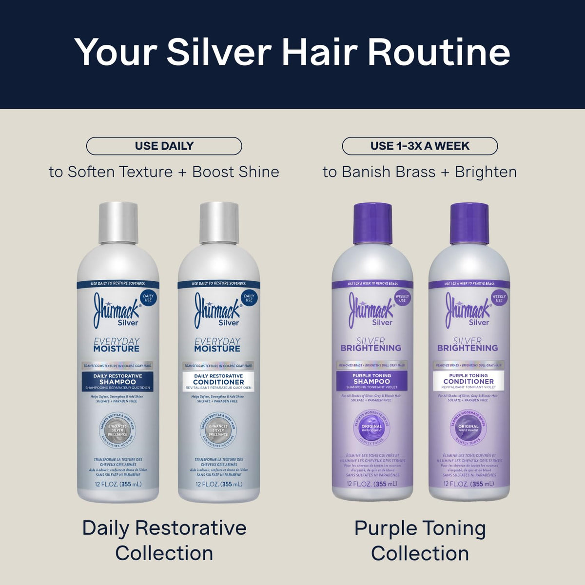 jhirmack wet hair in use demonstrating detangling and slip benefit