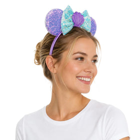 JIAHANG close-up of shimmering sequin bow highlighting sparkle and color pop