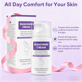 JIANLANPTT applied to underarm area, demonstrates safe intimate-area use