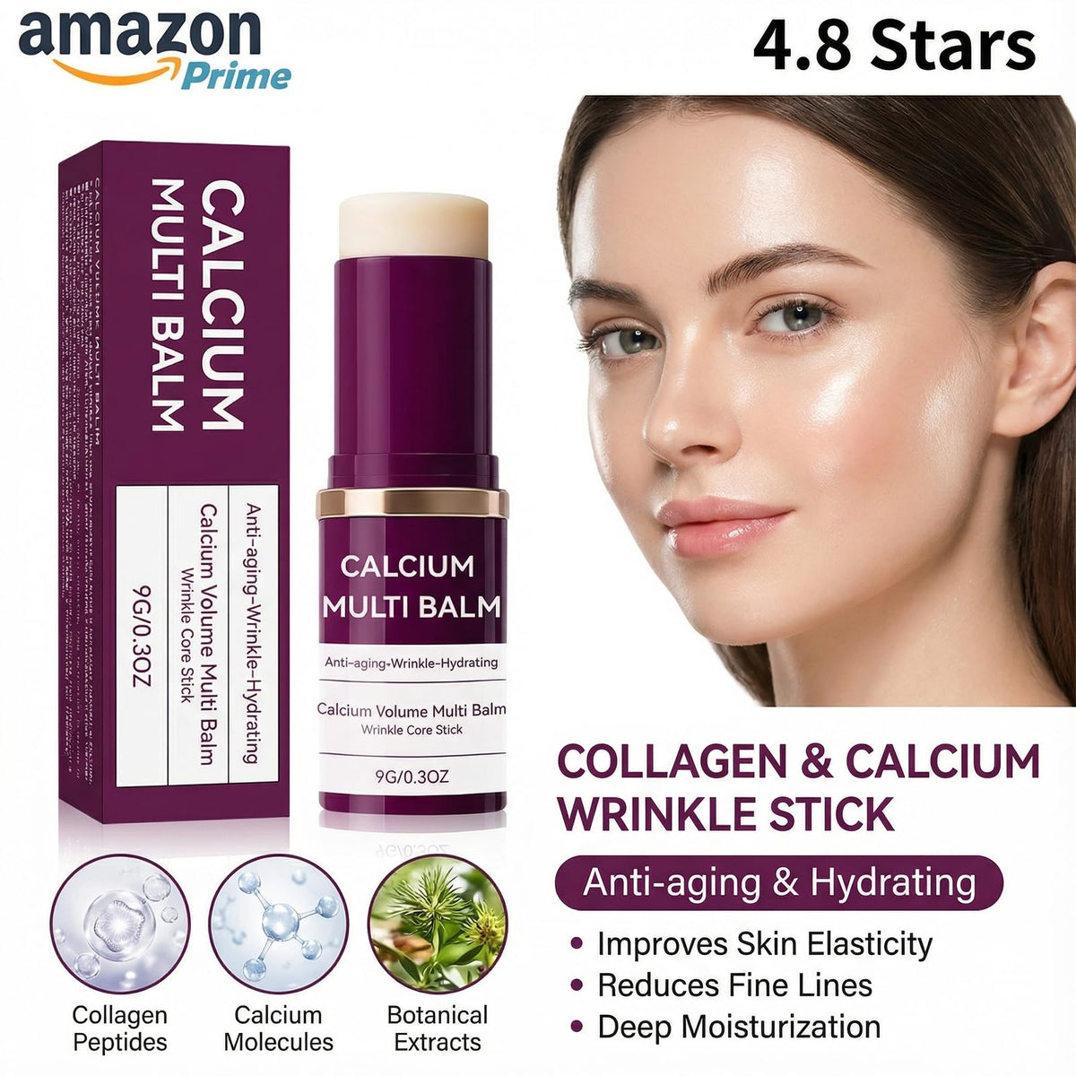JIAZAWA twist-up stick open revealing balm for precise application