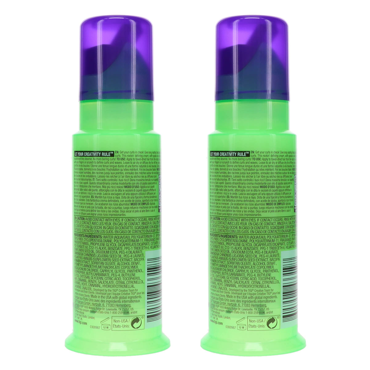 JIGCEN applying cream to damp hair to boost curl formation and reduce frizz