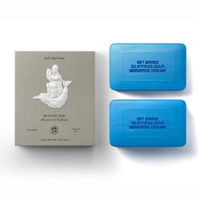 JIGME CALA buffing bar front packaging showing two bars and benefits