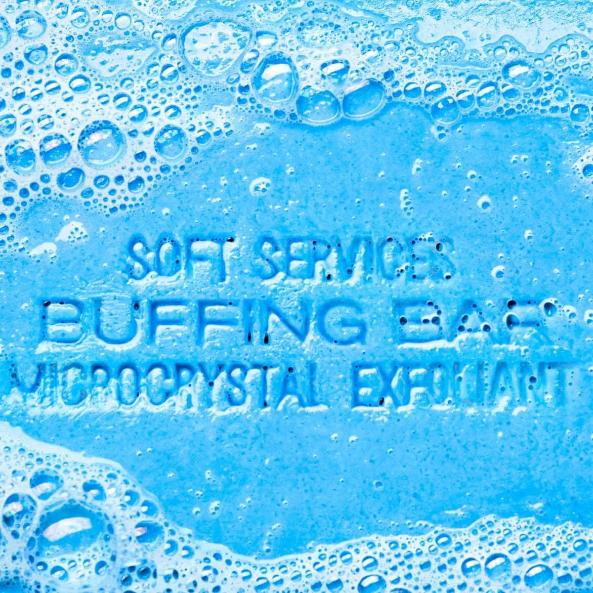 JIGME CALA close-up of microcrystal textured surface for gentle exfoliation