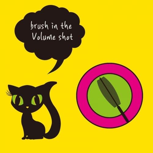 Jigott Cat's Eye brush close-up showing bristle design for separation
