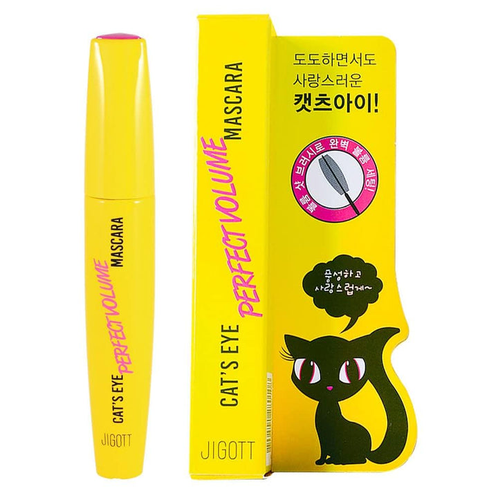 Jigott Cat's Eye front packaging showing product benefit full lashes