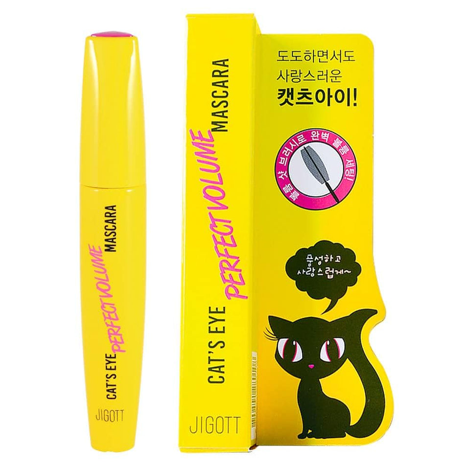 Jigott Cat's Eye front packaging showing product benefit full lashes