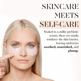 Jillian Dempsey close-up of bio-cellulose mask texture for better adhesion