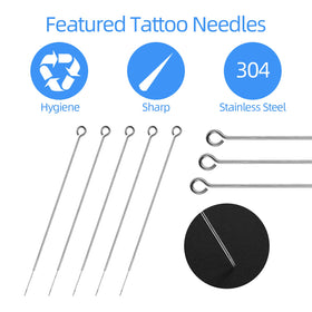 JimKing tips and needles laid out for quick selection and efficient workflow