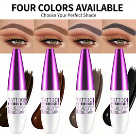 JIMYAUQIN application brush in hand applying gel for accurate salon-like shaping