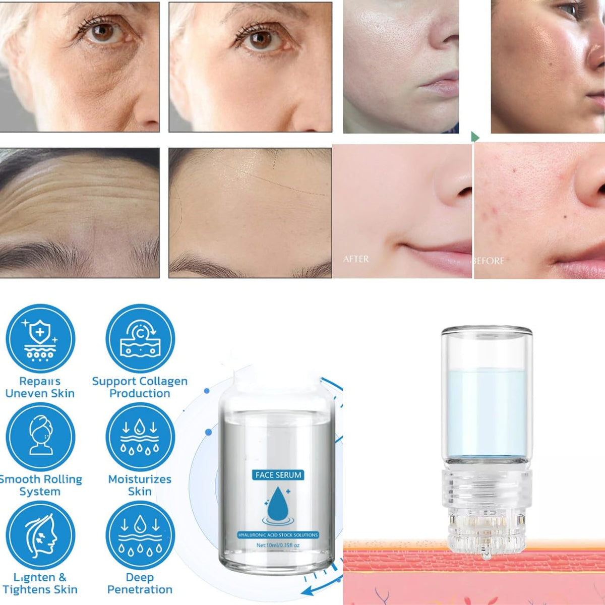 JINGTIEDA serum texture droplet highlighting lightweight absorption and smooth finish