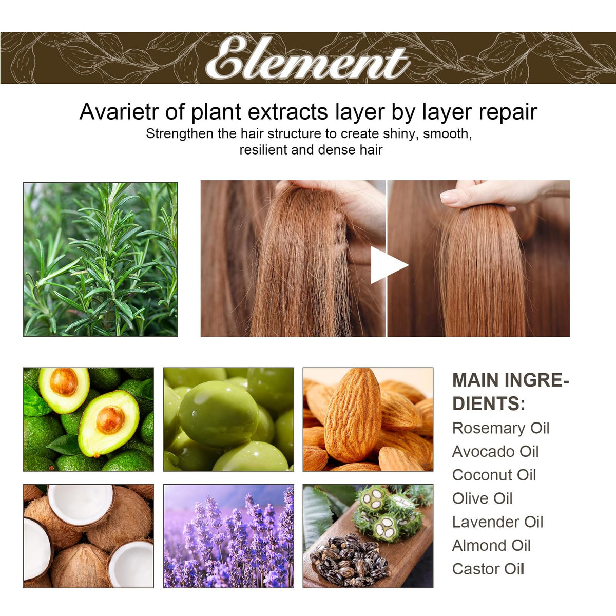 JISKG application on scalp demonstrating massage for improved distribution