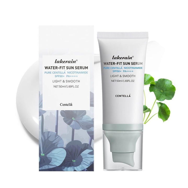 JISKG Centella front tube showing product identity and SPF50 protection