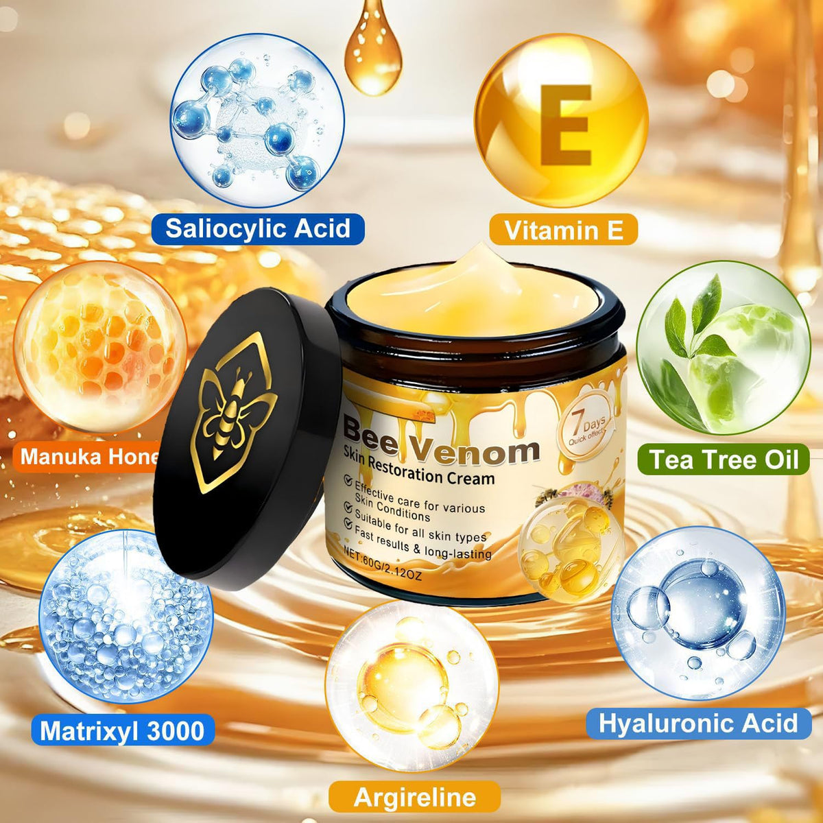 JISKG cream application on hand demonstrating non-greasy quick absorption