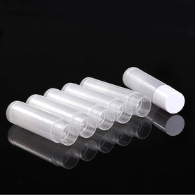 JIUZHU tubes in row showing clarity to preview shade and remaining product
