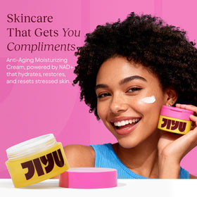 JiYu open jar texture closeup highlighting smooth hydrating cream feel
