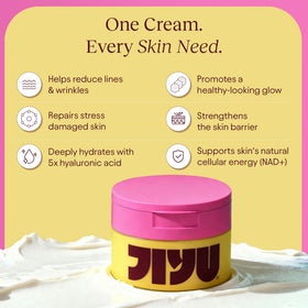 JiYu pump dispensing cream drop illustrating easy, mess-free application