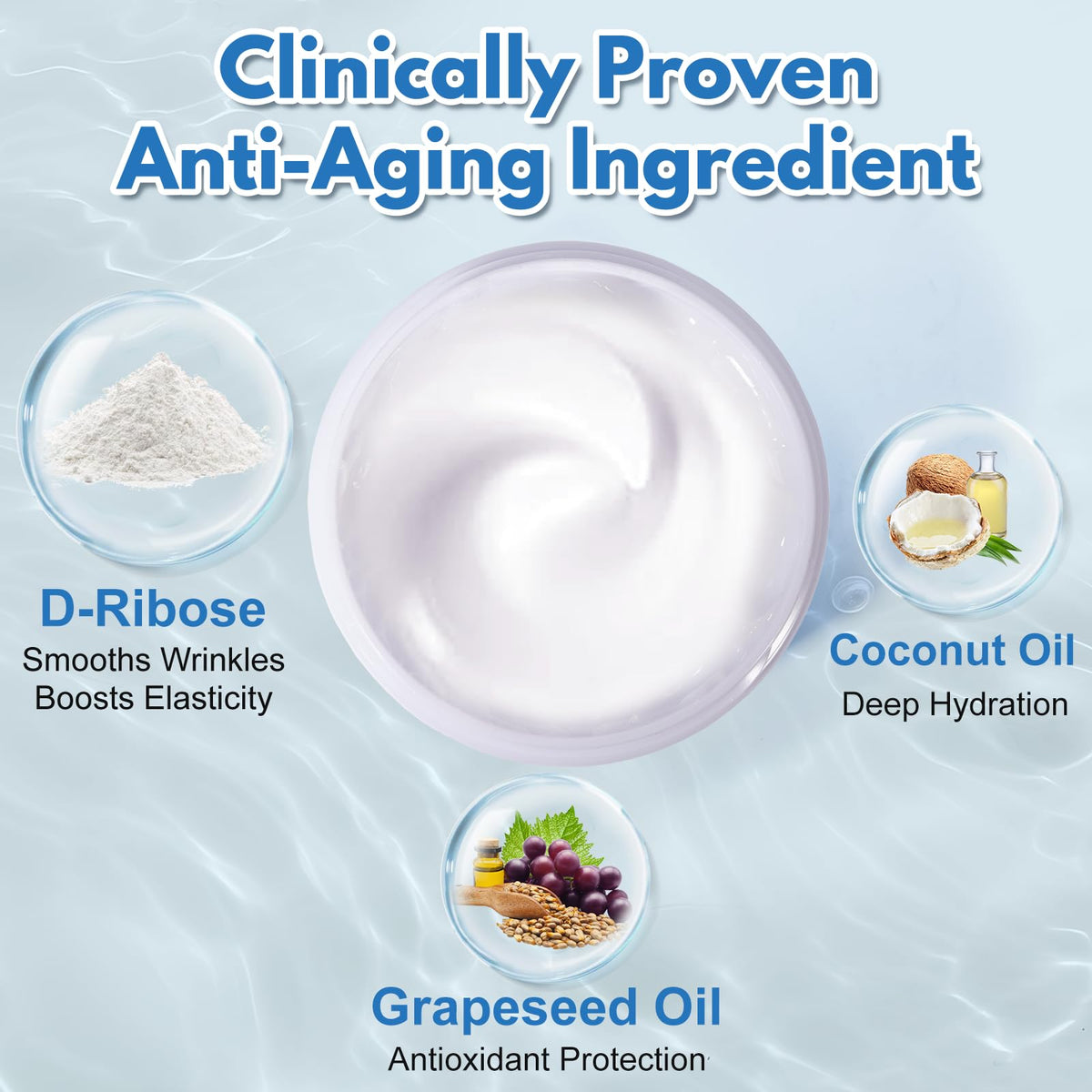 Jkrova cream being applied to hand demonstrates quick absorption and non-greasy feel