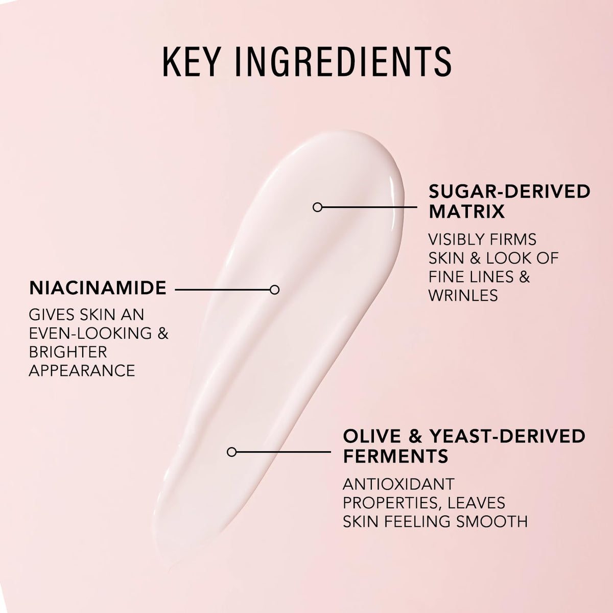 JLO BEAUTY dispensing serum from pump onto fingertip to demonstrate simple application