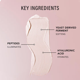 JLO BEAUTY application under makeup demonstrating layering and non-greasy benefit