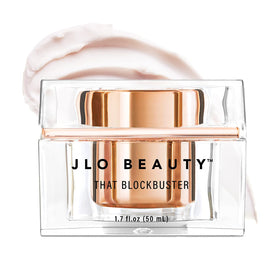 JLO BEAUTY front jar showing packaging and product name, highlights trust