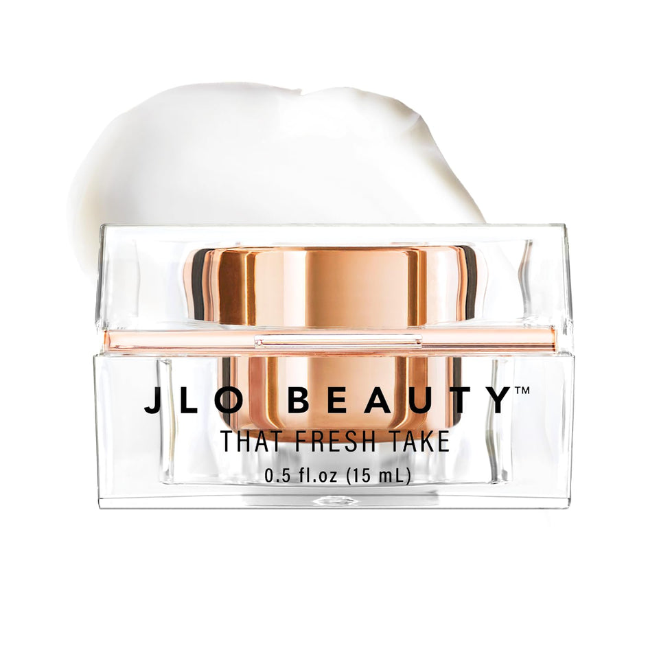JLO BEAUTY front packaging showing product and brand for confident application