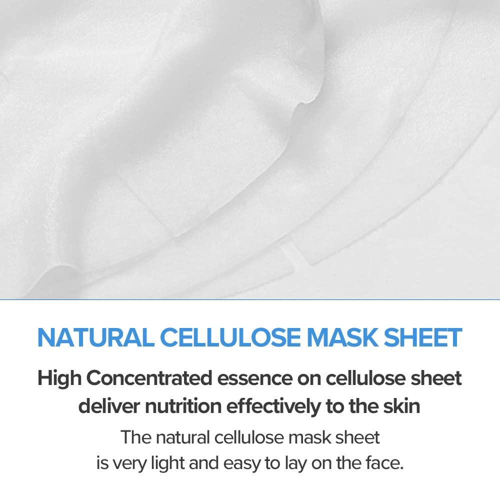 JMsolution ingredients display with deep-sea water and pearl extract, supports brightening