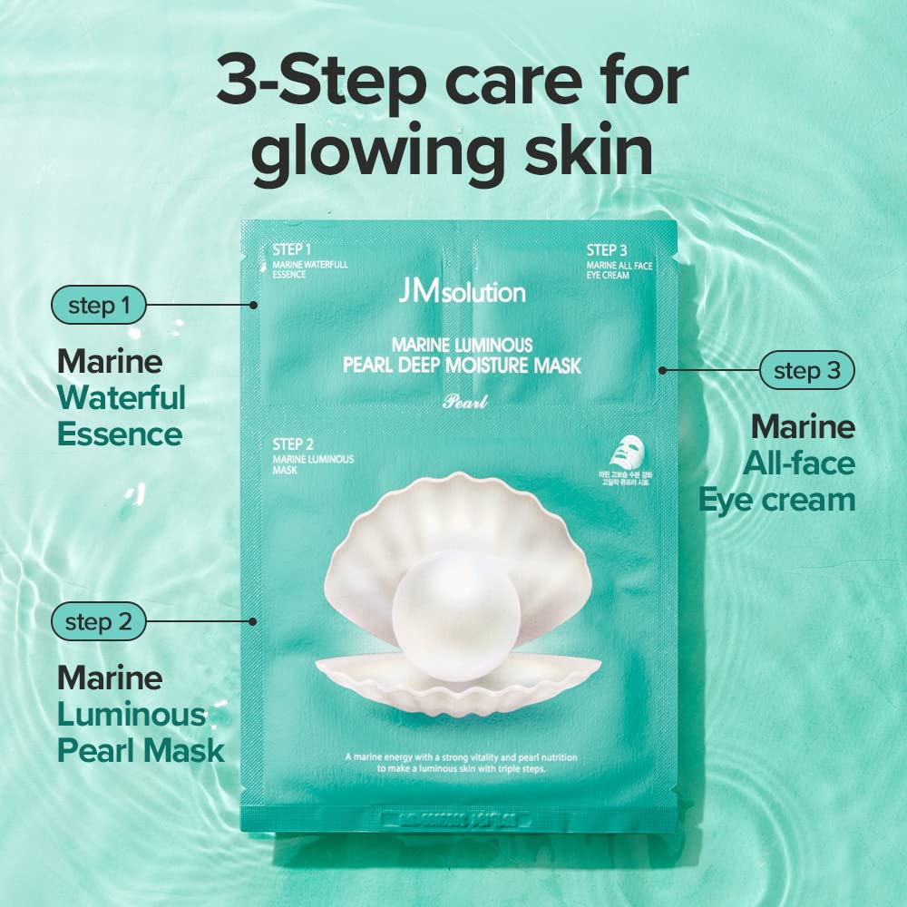 JMsolution moisture cream open jar showing rich texture for locking hydration