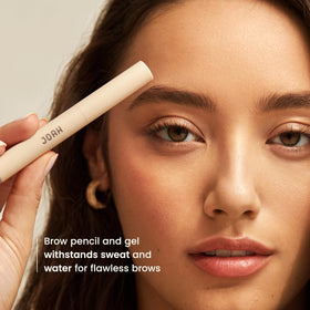 JOAH Ash Brown swatch on skin showing natural cool-toned color
