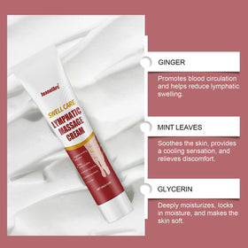 JoanofArc open tube showing creamy texture for smooth massage glide