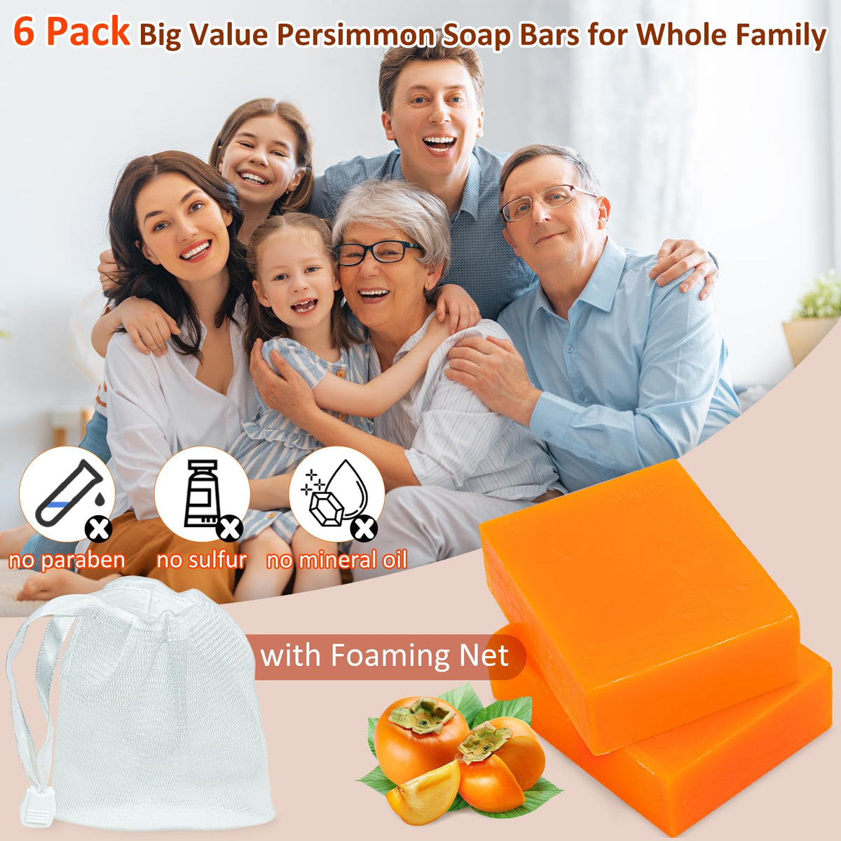 Joanssore six stacked bars in lifestyle scene offering value pack convenience