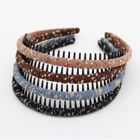 JOBAND front view of four-color headbands showing set and variety benefits
