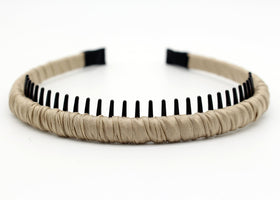 JOBAND headband used during facial spa treatment keeping hair away from face