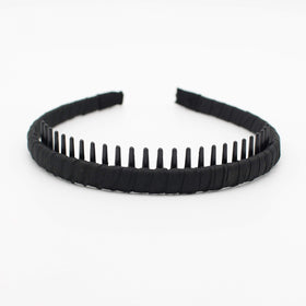 JOBAND headband next to coin for scale conveying slim compact size