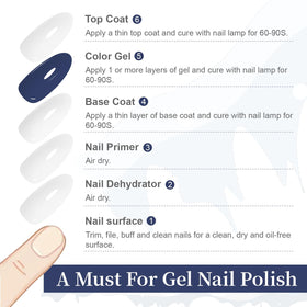JODSONE base coat brush stroke on nail plate creating smooth foundation