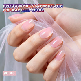 JODSONE base and glossy top coats close-up highlighting protective, high-shine finish