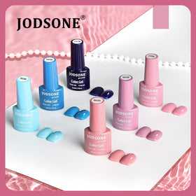 JODSONE top view of 32 color bottles arranged in a vibrant palette for inspiration